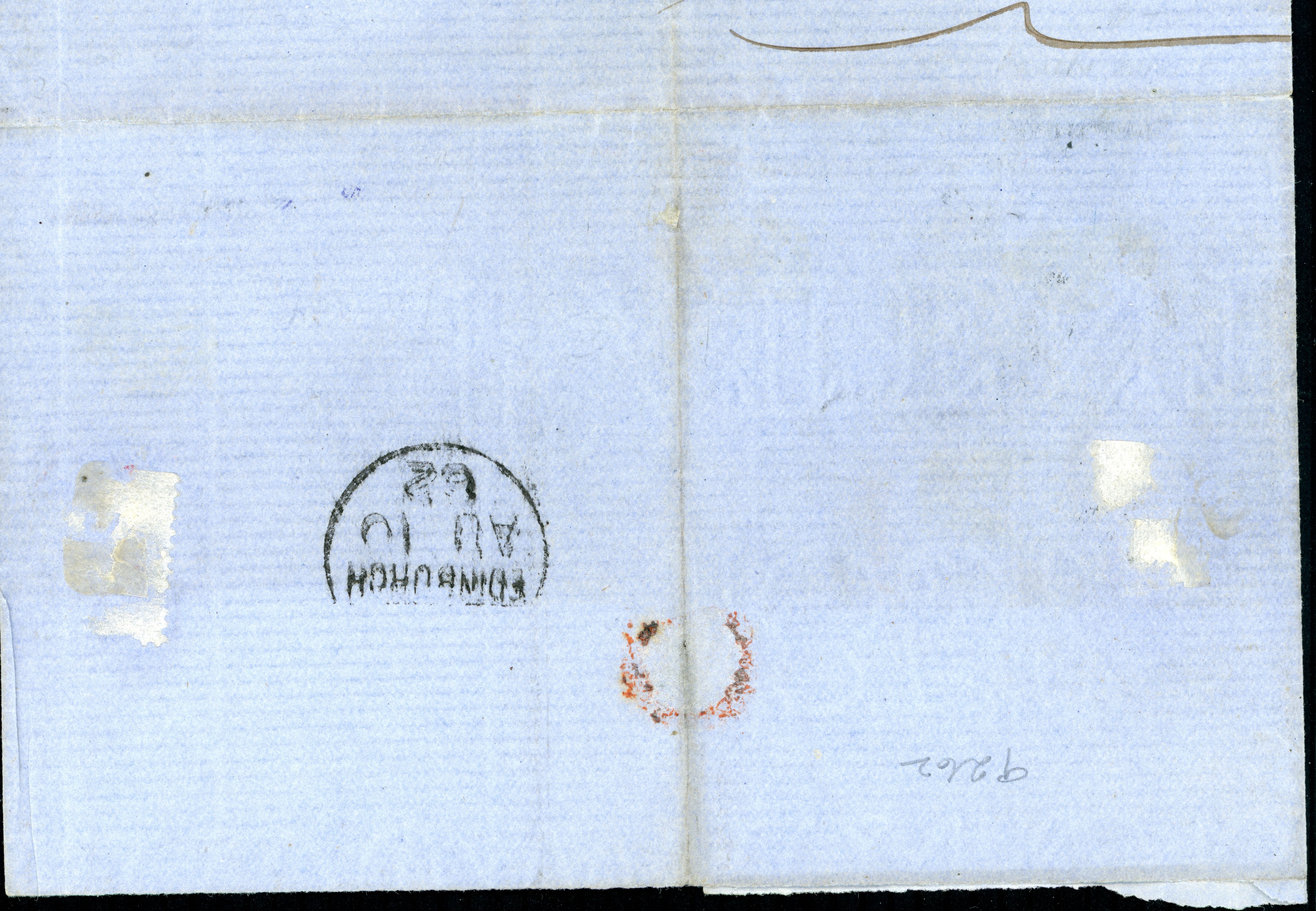 16 Mtl to Leigh Scotland 1862 rec Edimbourg aug 10 62.jpg